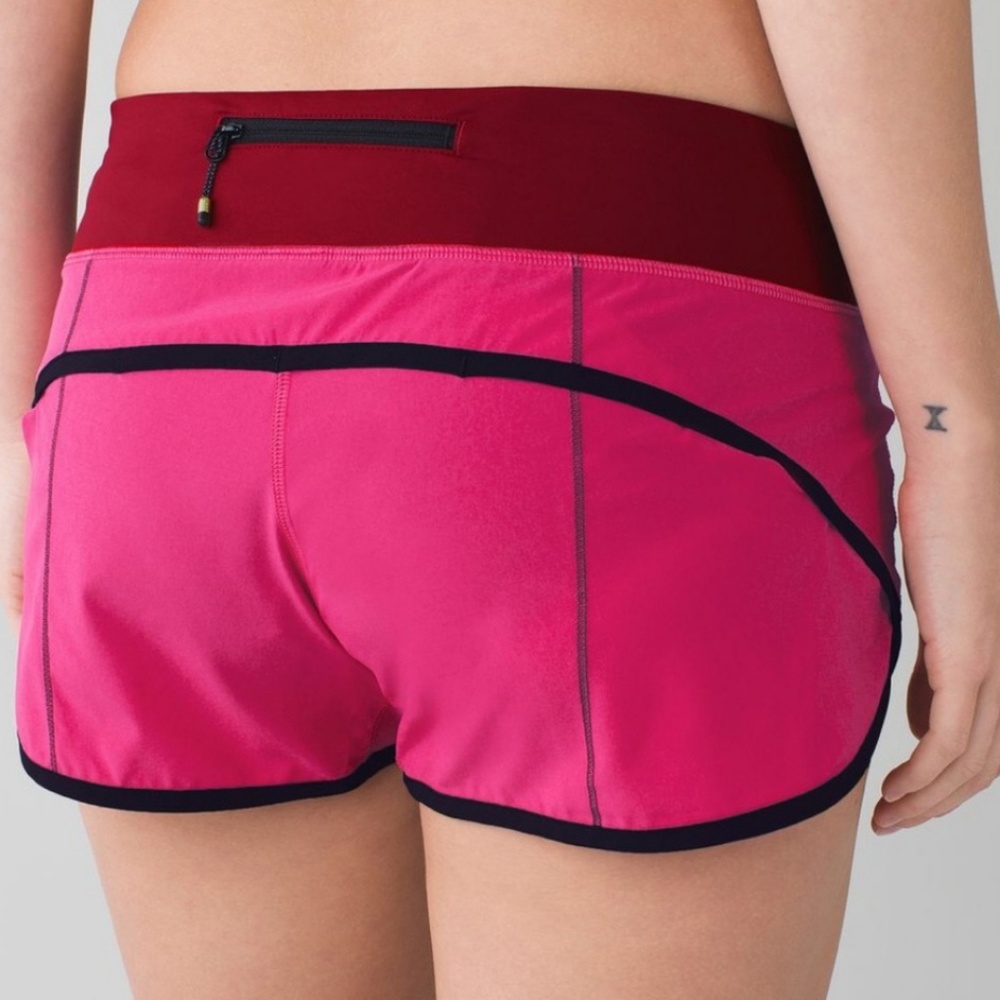 Lululemon speed shorts size 6
